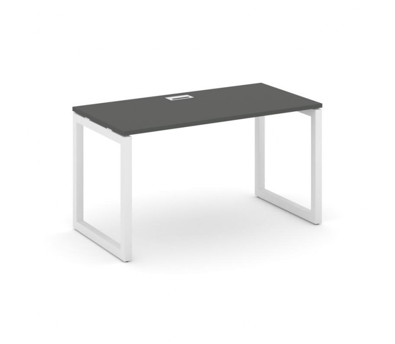 Стайл Проджект Стол письменный SN-5O.SP-003 Антрацит NEW/Металл Белый 1380*600*750