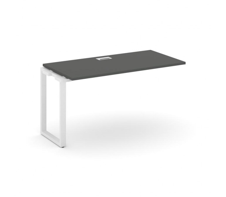 Стайл Проджект Проходной наб. элем. SN-6O.ONRS-012 Антрацит NEW/Металл Белый 1180*700*750