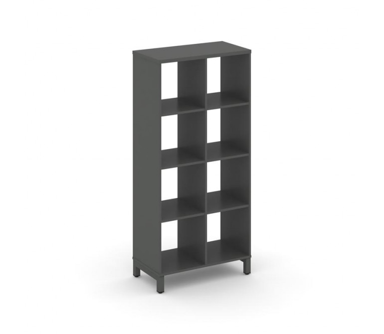 Стайл Проджект Каркас стеллажа 4 яр. SN.KS-420 Антрацит NEW/Металл Антрацит 754*400*1615