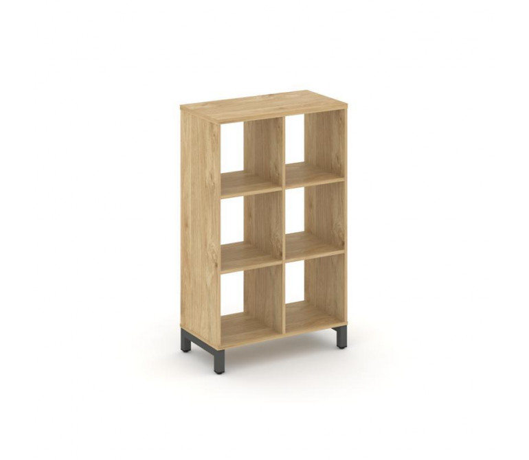 Стайл Проджект Каркас стеллажа 3 яр. SN.KS-320 Тиквуд Светлый/Металл Антрацит 754*400*1248