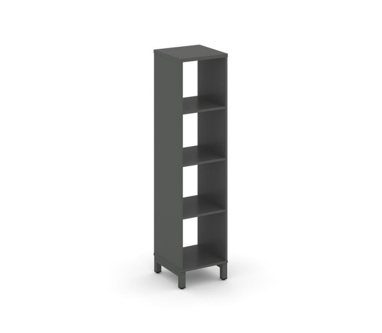 Стайл Проджект Каркас стеллажа 4 яр. SN.KS-410 Антрацит NEW/Металл Антрацит 387*400*1615