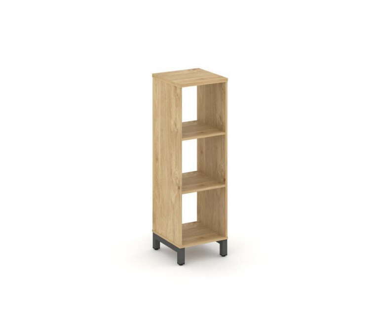 Стайл Проджект Каркас стеллажа 3 яр. SN.KS-310 Тиквуд Светлый/Металл Антрацит 387*400*1248