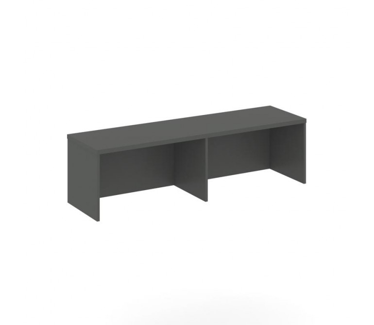 Стайл Проджект Надставка на тумбу 1 яр. SN.NT-101 Антрацит NEW 1232*400*400