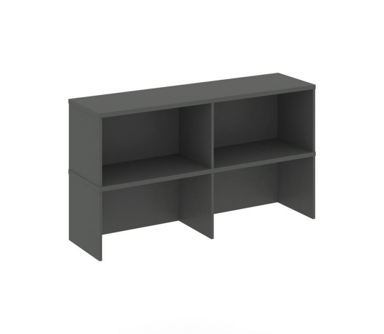 Стайл Проджект Надставка на тумбу 2 яр. SN.NT-106 Антрацит NEW 1632*400*800