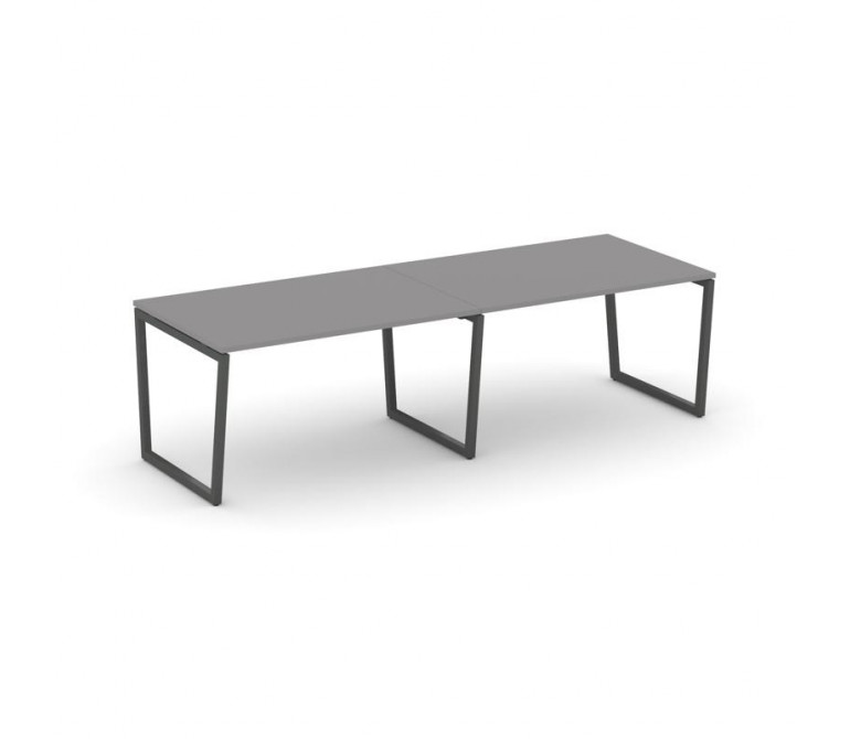 Стайл Проджект Стол переговорный SN-4T2.SPRG-011.3 Серый Пепел/Металл Антрацит 1960*980*750