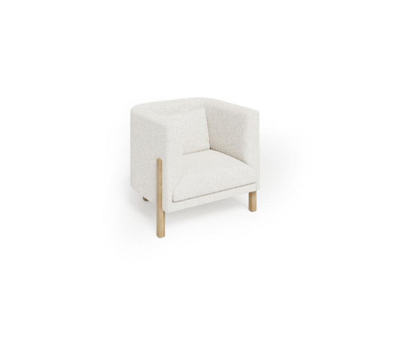 Бенто Кресло BNT-01 Merino 002/Массив Дуба 910*820*850