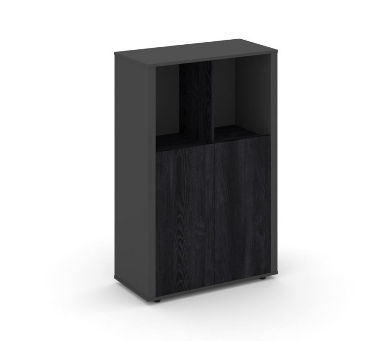Касл Шкаф для документов CS.D-ST-2.1 Каштан Тоскана/Базальт 920*450*1434