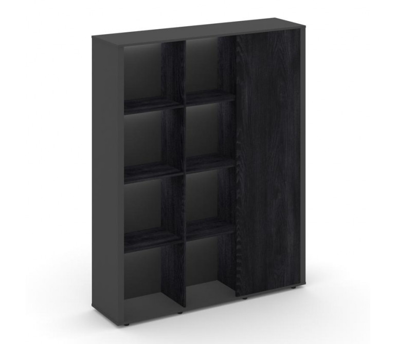 Касл Шкаф для документов правый CS.D-DP-1.2 (R) Каштан Тоскана/Базальт 1688*450*2110