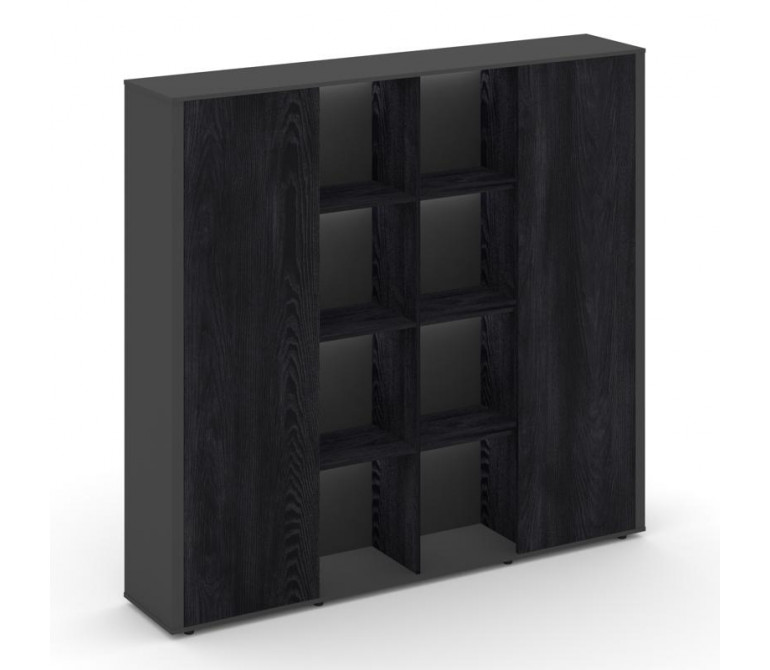 Касл Шкаф-гардероб левый CS.D-GPD-1.2 (L) Каштан Тоскана/Базальт 2256*450*2110