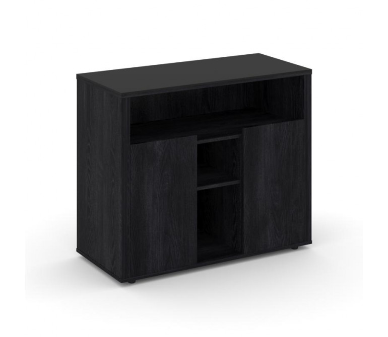 Касл Греденция CS.D-GR-1 Каштан Тоскана/Лакобель Black 1202*450*1011