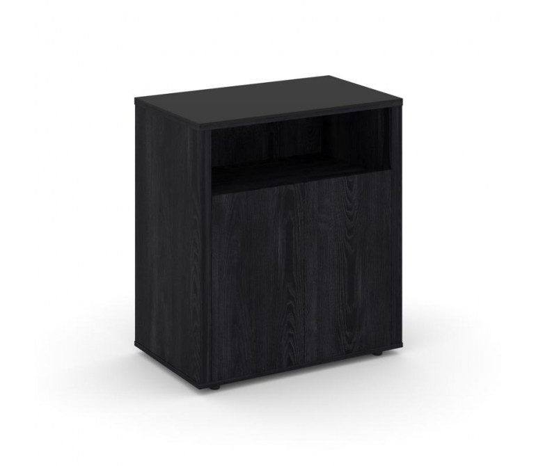 Касл Греденция CS.D-GR-2 Каштан Тоскана/Лакобель Black 910*450*1011